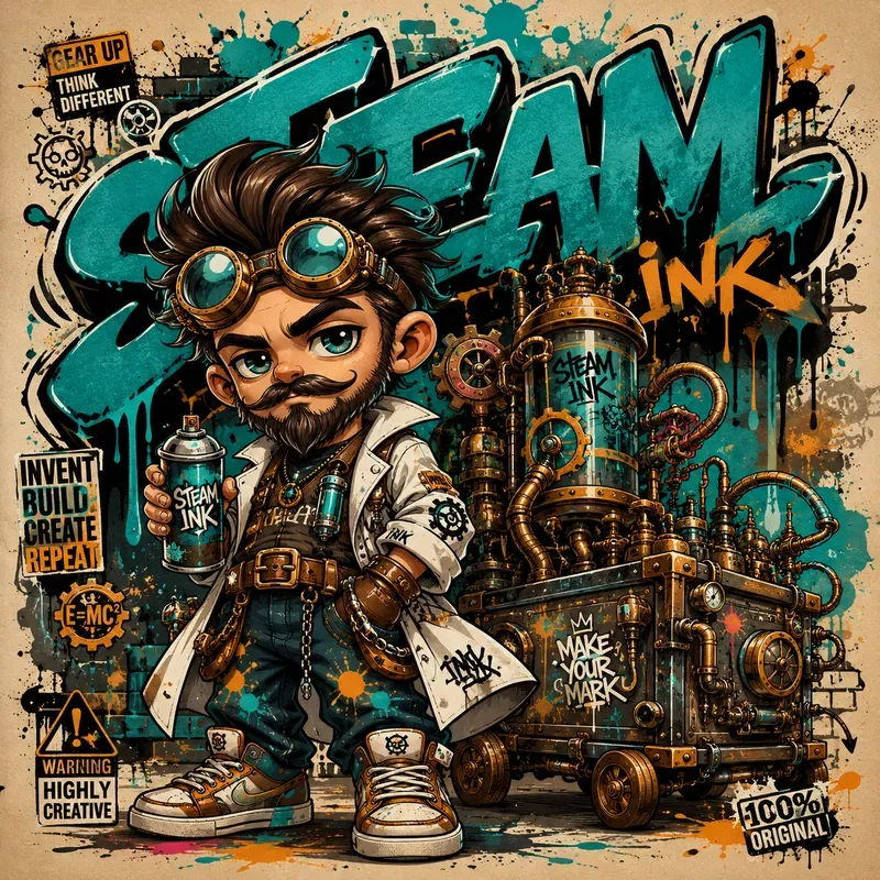 Urban Rebel Chibi Graffiti Legends