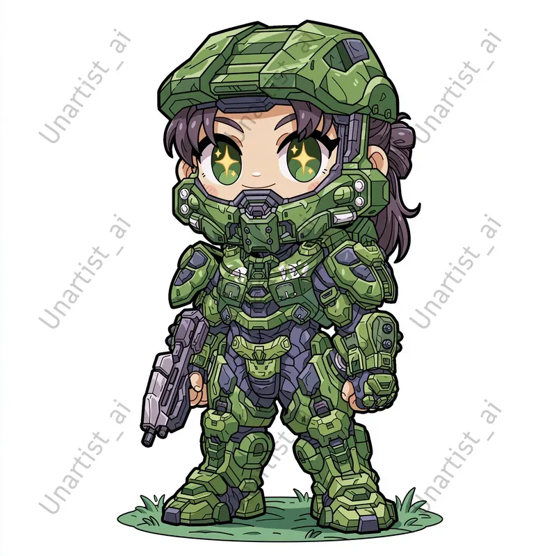 Crude Ms Paint Chibi Anime Characters