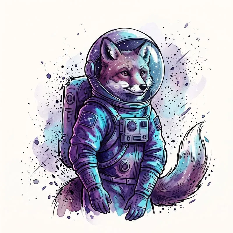 Custom Ink Watercolor Art
