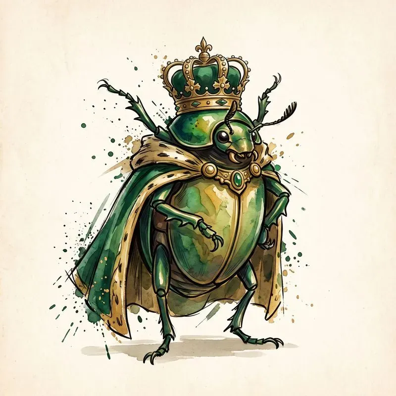 Custom Ink Watercolor Art