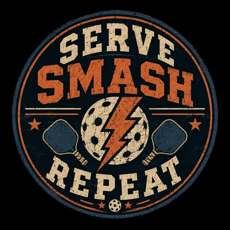 Distressed Vintage Pickleball Tees
