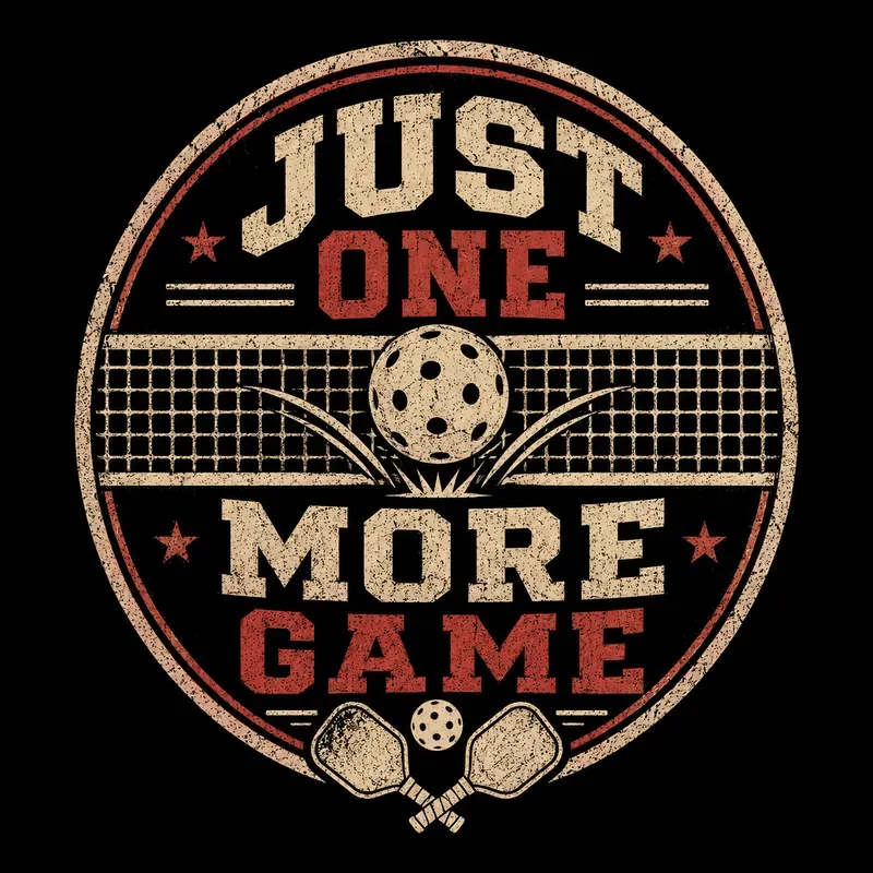Distressed Vintage Pickleball Tees