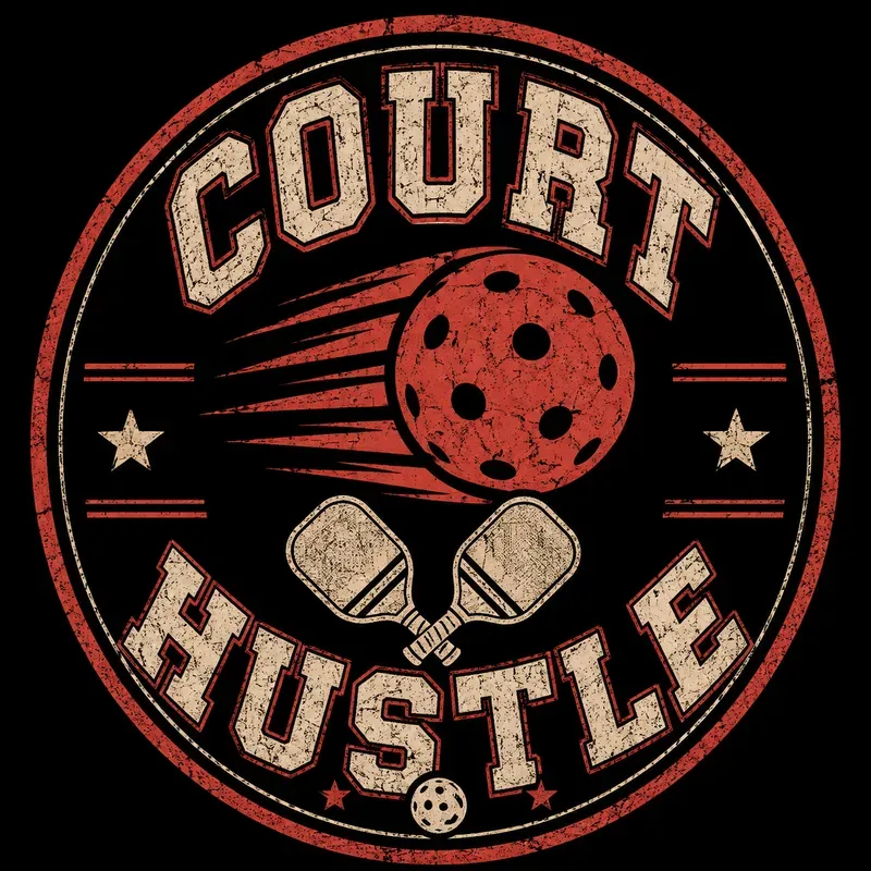 Distressed Vintage Pickleball Tees