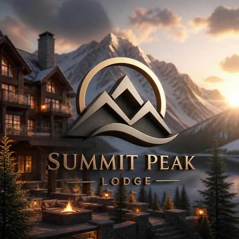 Luxury 3D Hotel Logo Generator