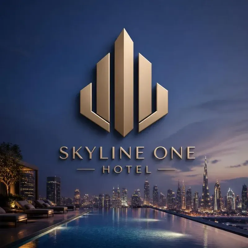 Luxury 3D Hotel Logo Generator