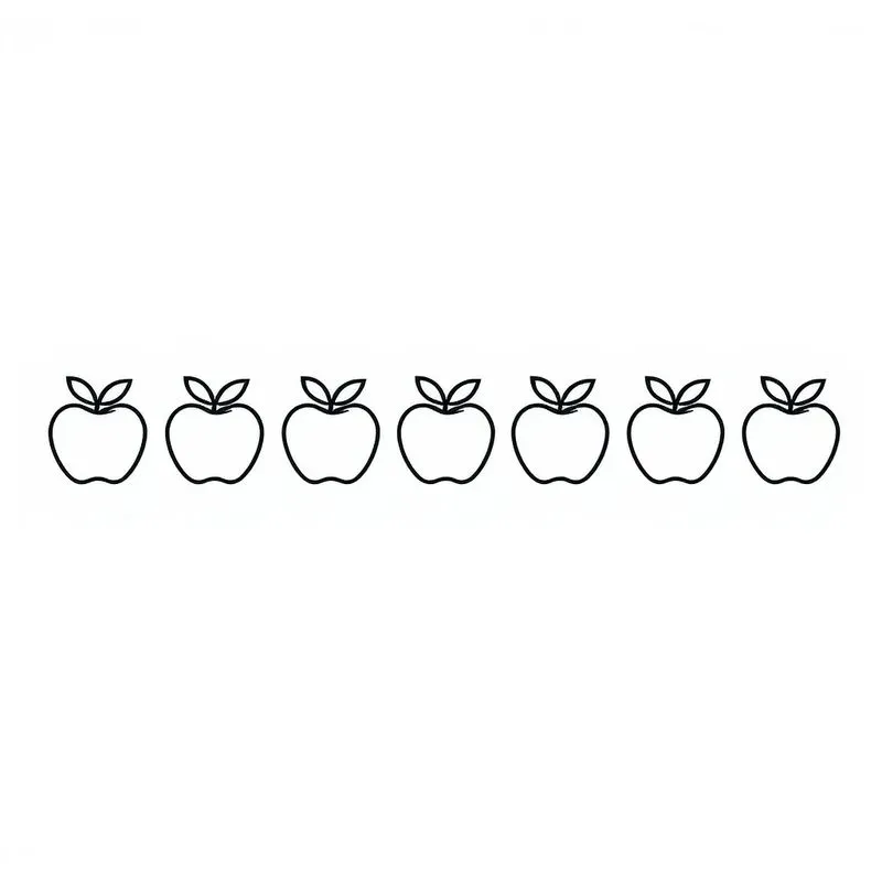 Kids Pattern Shapes Worksheet Outlines