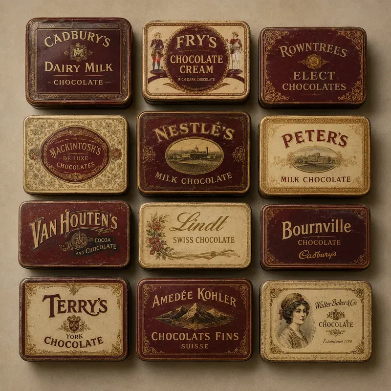Vintage Collectible Tin Art Collections