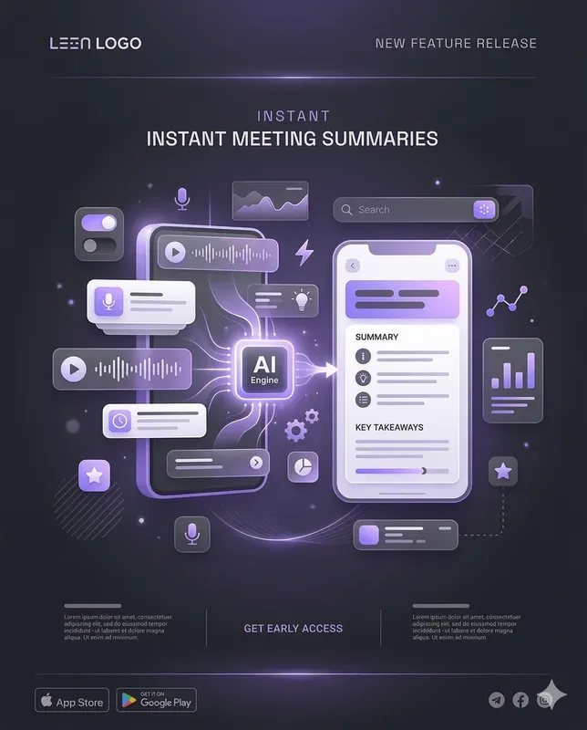 Clean Saas Launch Posters