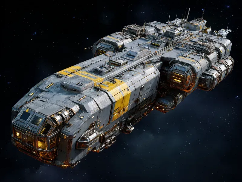 Scifi Vehicle Product Shot Generator