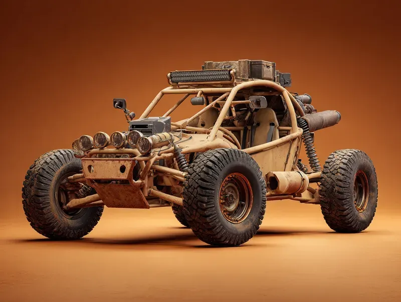 Scifi Vehicle Product Shot Generator