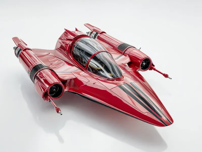Scifi Vehicle Product Shot Generator