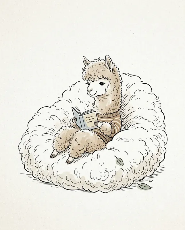 Minimalist Cozy Line Art Scenes Pods