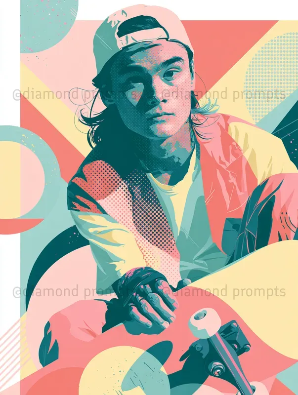Pastel Pop Portraits