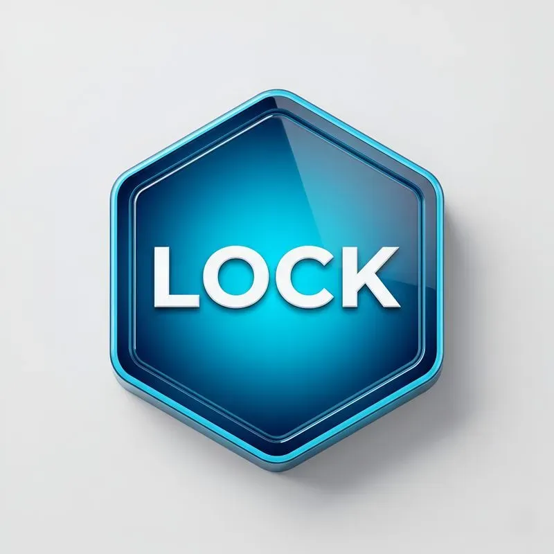 Hyperreal 3D Glossy Button UI Generator