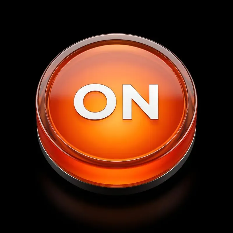 Hyperreal 3D Glossy Button UI Generator