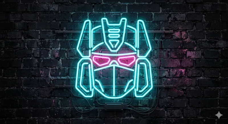 Realistic 3D Neon Sign Art