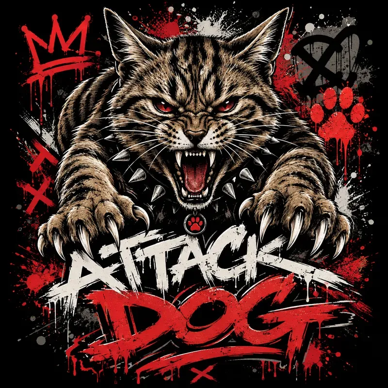 Urban Graffiti Animal Tshirts
