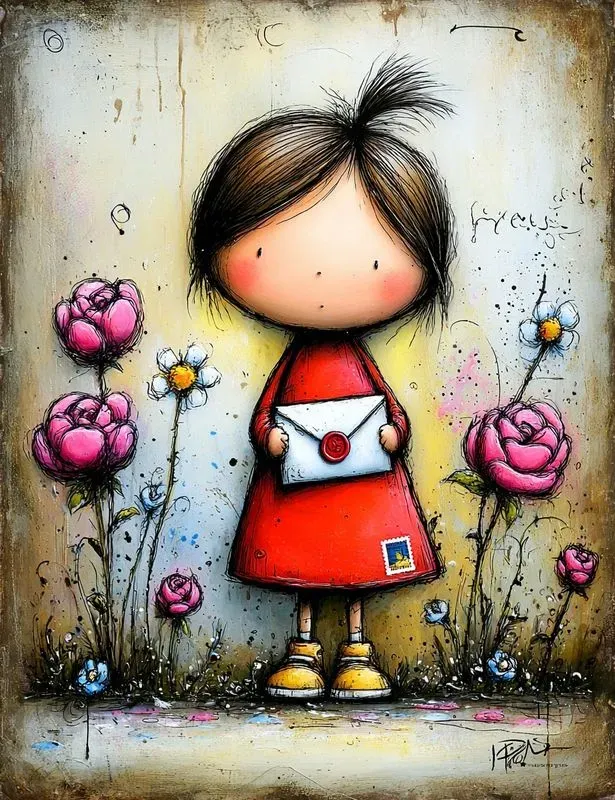 Valentine Storybook Junk Journal Pages