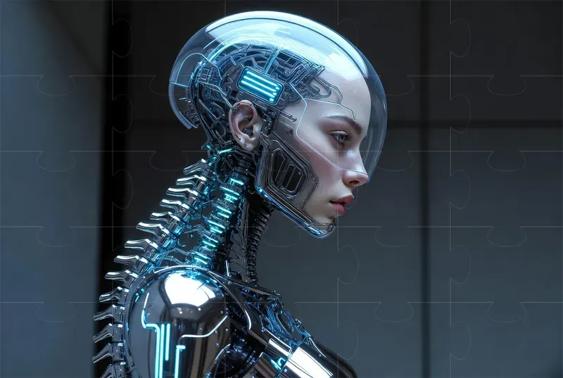 Bionic Scifi Character Images