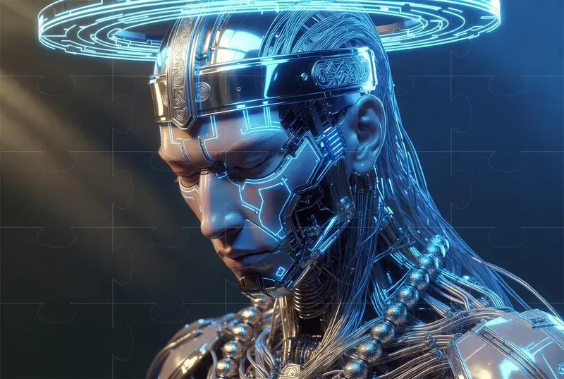 Bionic Scifi Character Images