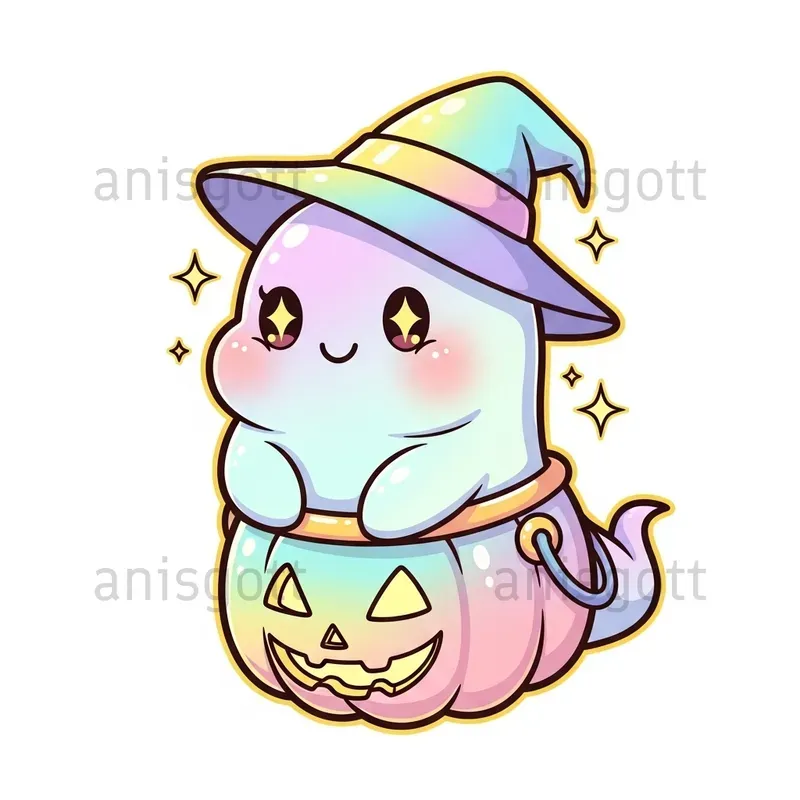 Whimsical Iridescent Nursery Clipart