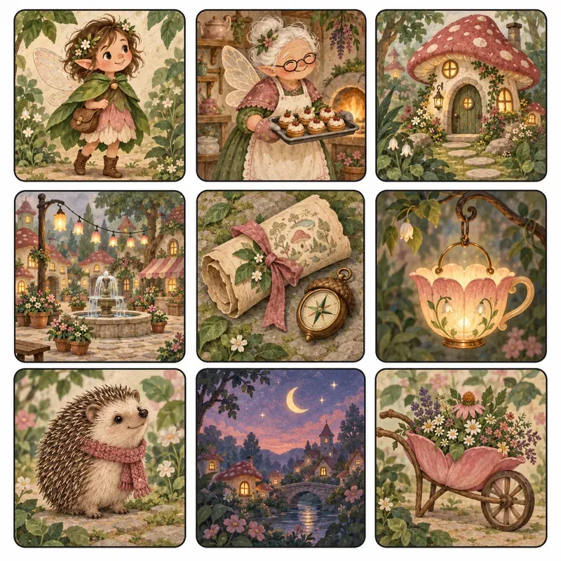 Story Starter Picture Card Sheets