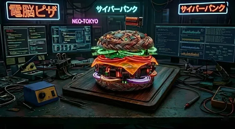Cybergourmet 8K Digital Food Art