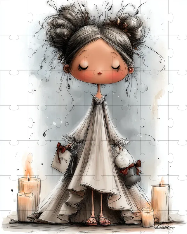 Ghost Bride Girls Halloween