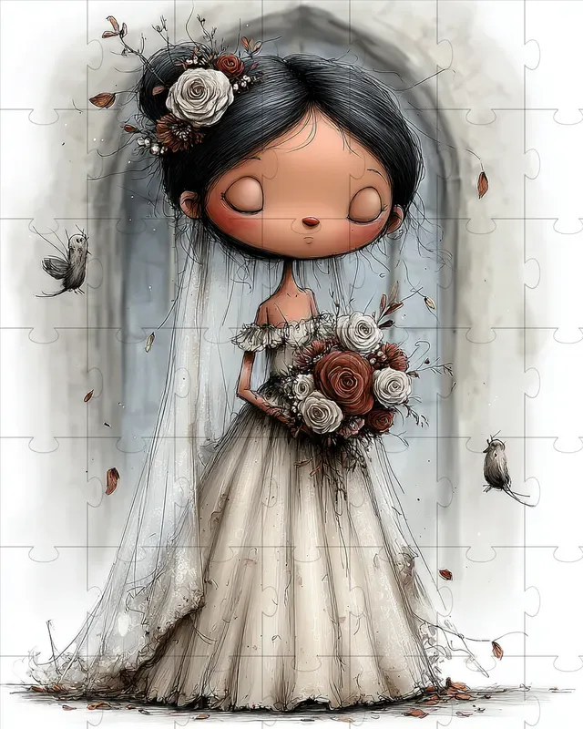 Ghost Bride Girls Halloween