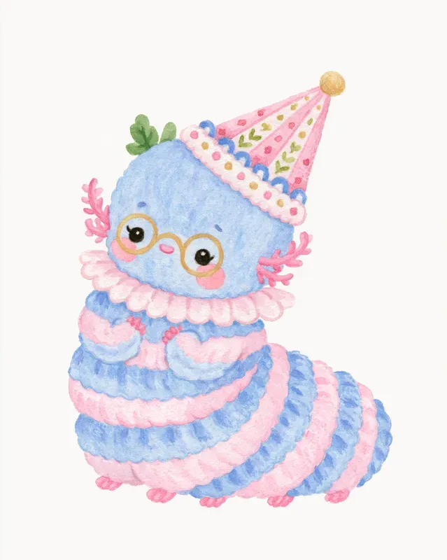 Go Ask Alice Nursery Watercolor Cliparts