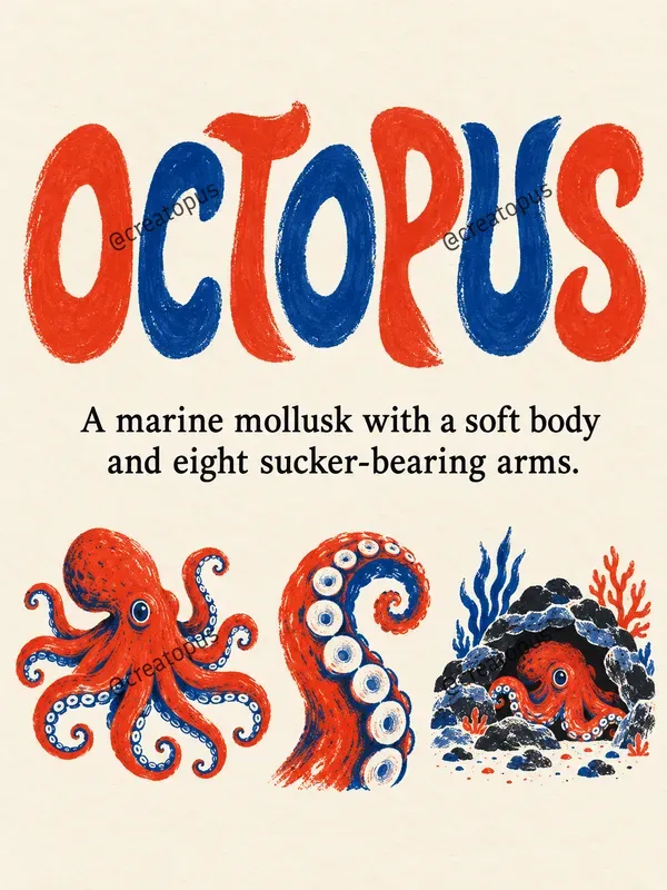Illustrated Word Dictionary Posters