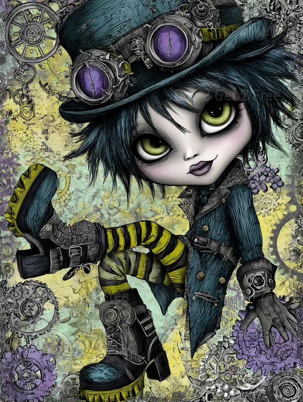 Steampunk Clockwork Junk Journals
