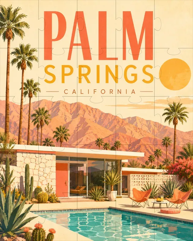 Vibrant Travel Poster Prints