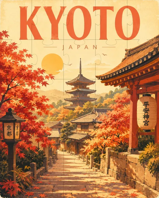 Vibrant Travel Poster Prints