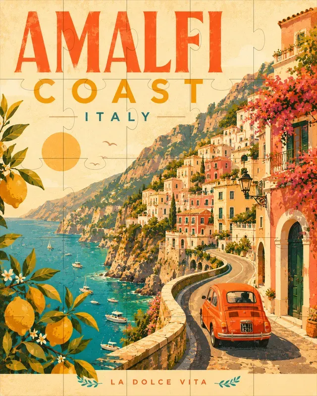 Vibrant Travel Poster Prints