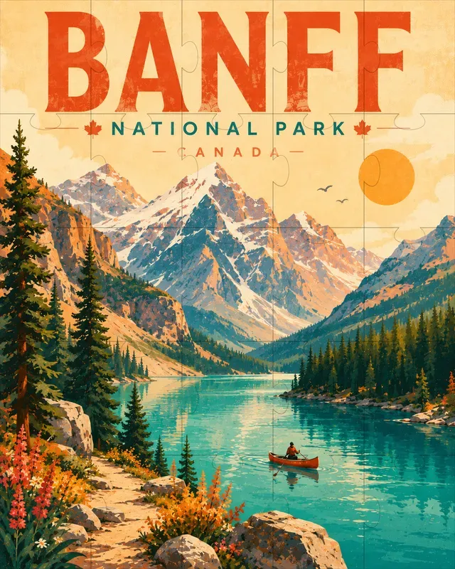 Vibrant Travel Poster Prints