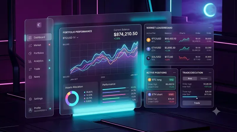 Modern Saas Dashboard UI Web Heroes