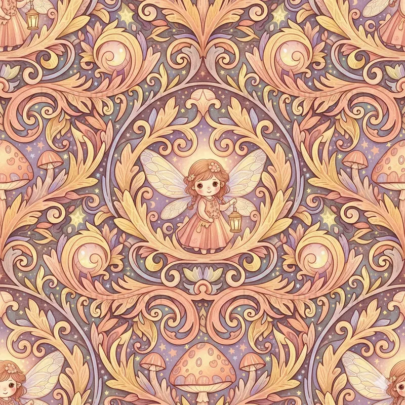 Whimsical Fairy Pattern Art Packs