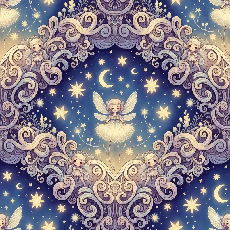 Whimsical Fairy Pattern Art Packs
