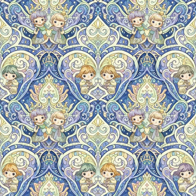 Whimsical Fairy Pattern Art Packs