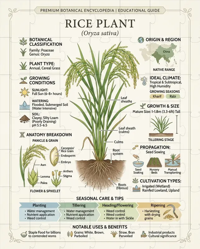 Botanical Plant Infographic Generator