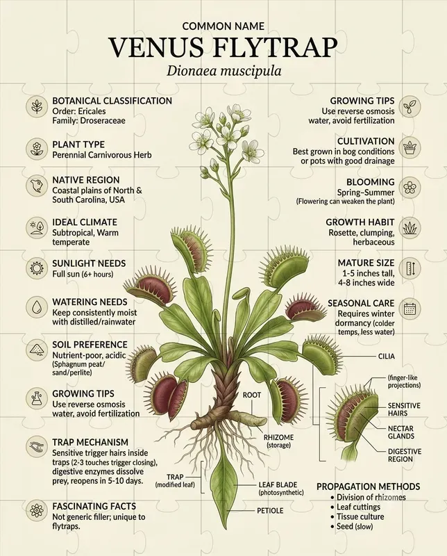 Botanical Plant Infographic Generator