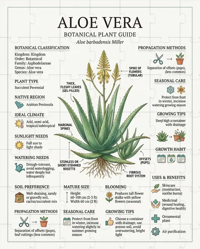 Botanical Plant Infographic Generator