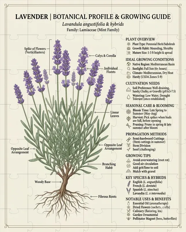 Botanical Plant Infographic Generator