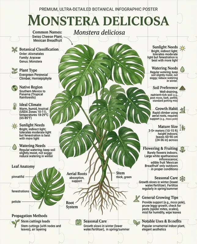 Botanical Plant Infographic Generator