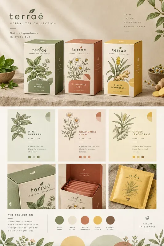 Product Packaging Concept Boards