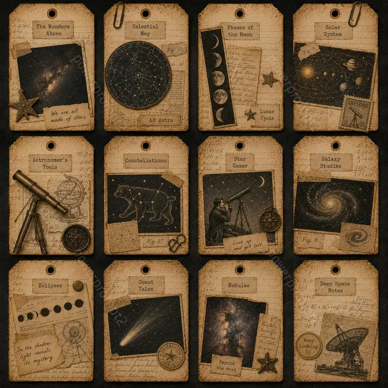 Vintage Theme Tags