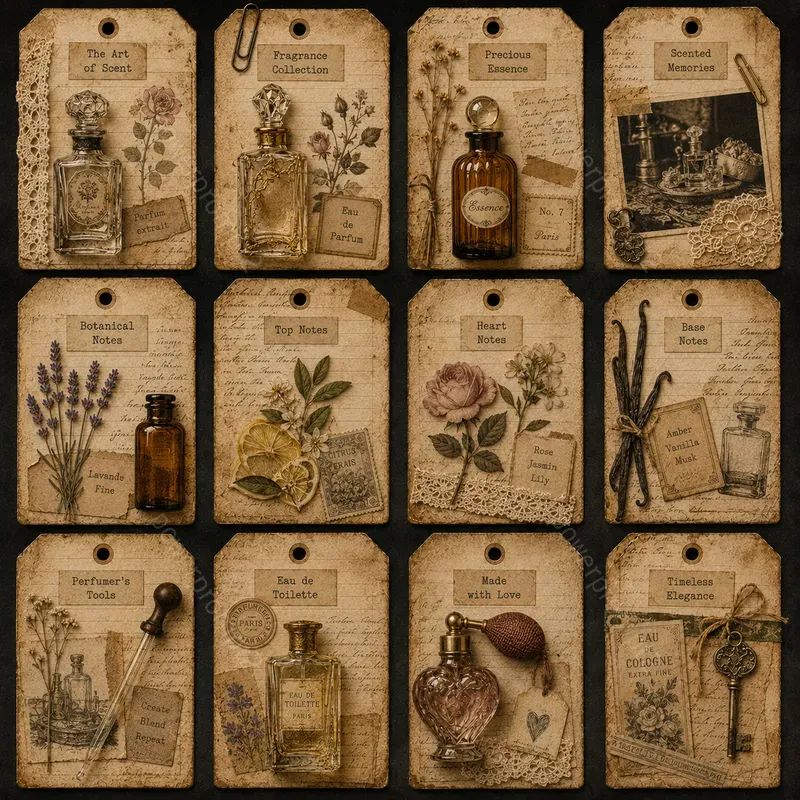 Vintage Theme Tags