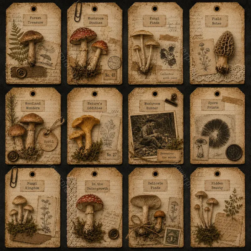 Vintage Theme Tags