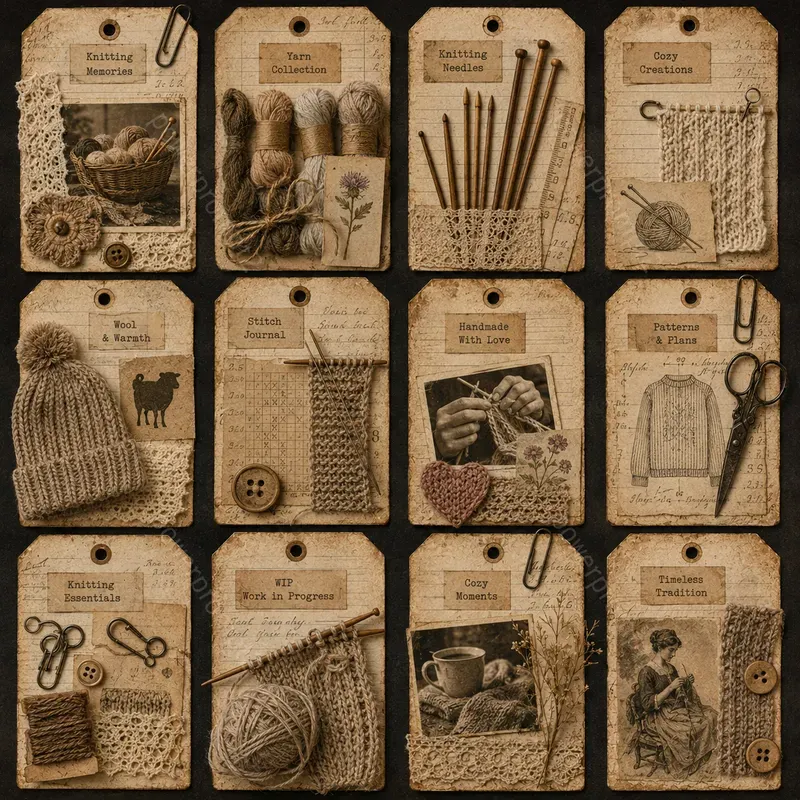 Vintage Theme Tags